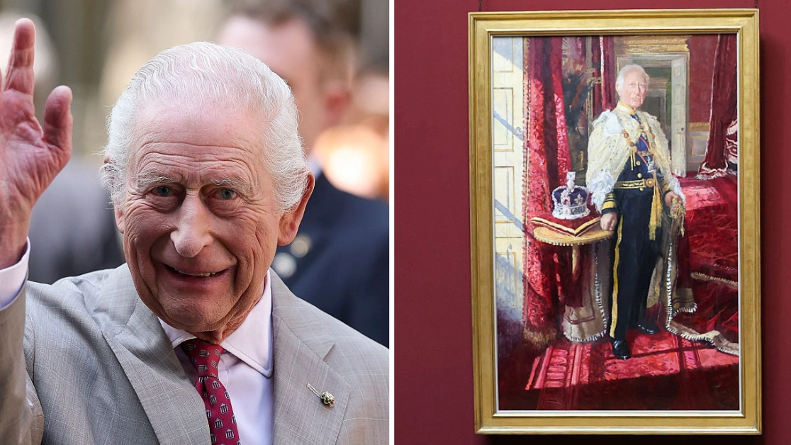 Royal fans think they’ve spotted NSFW detail in new King Charles portrait