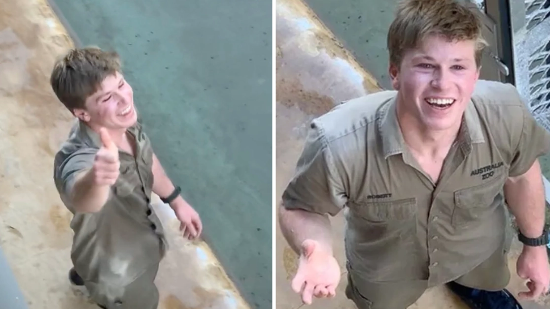 Robert Irwin had iconic response to hopeful tourist who asked for his number while visiting zoo