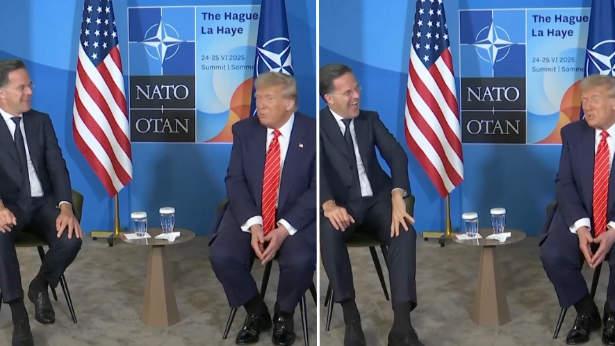 People seriously divided after Donald Trump called ‘daddy’ by NATO chief during conference
