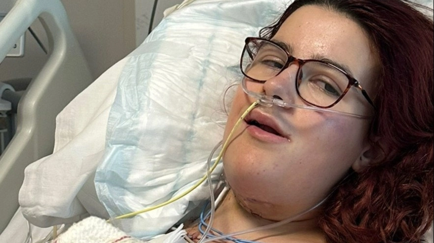 Woman wakes up from surgery to find arm tattoo is now on her tongue