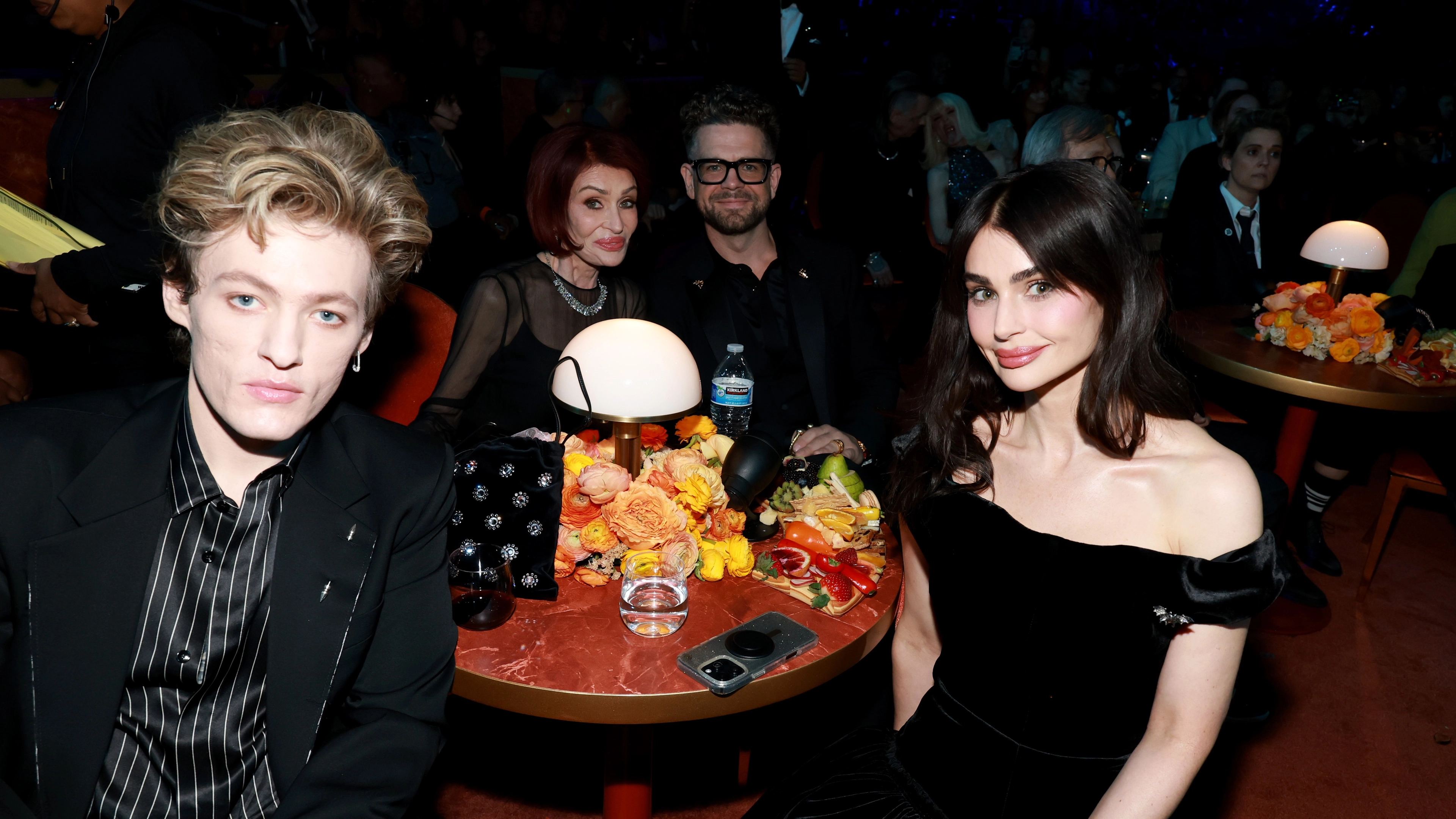 Ozzy Osbourne's rarely seen daughter joins mum Sharon at Grammys