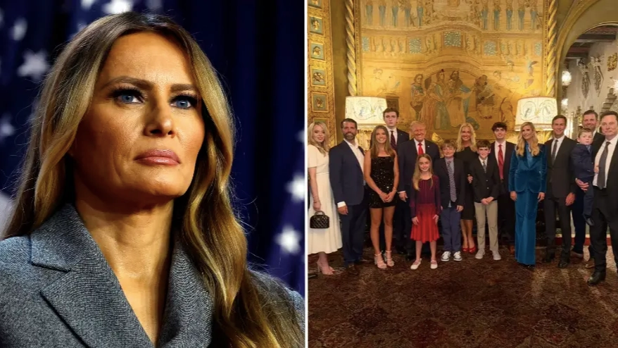 ‘Real reason’ why Melania Trump was absent from ‘whole squad’ family photo on election night