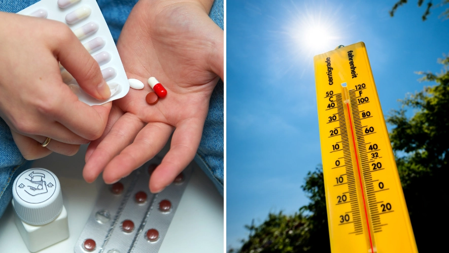 Health warning issued to anyone taking very common medication as heatwave hits UK