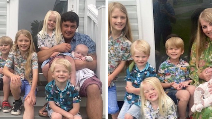 Mum divides opinion after naming five sons after TV and film characters