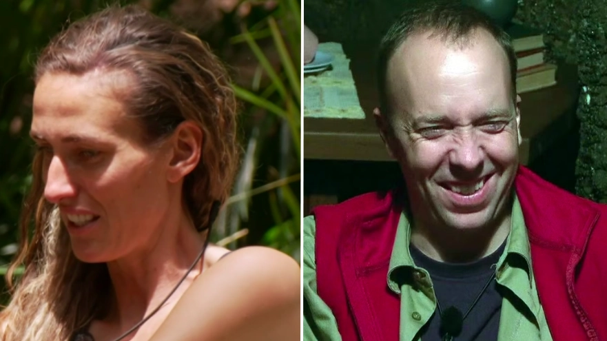 Jill Scott takes savage jibe at Matt Hancock as he’s crowned camp leader