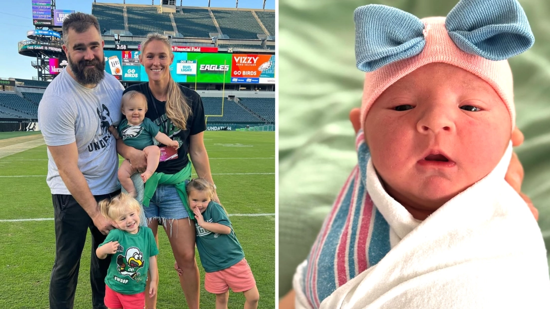 Kylie Kelce makes fun of herself over baby girl’s name as she reveals other unique options she considered
