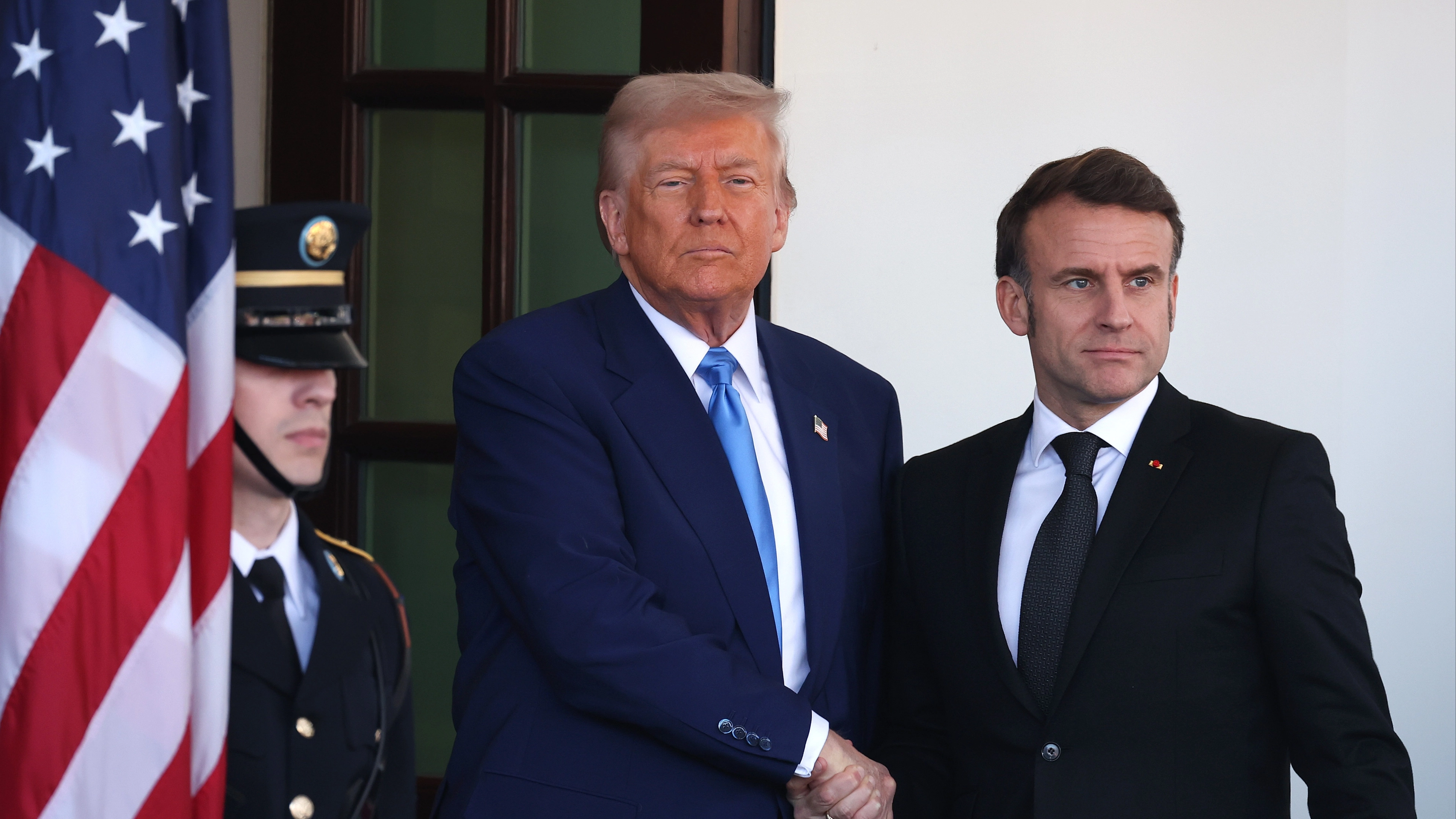 Donald Trump leaks private texts with President Macron amid tensions with Europe