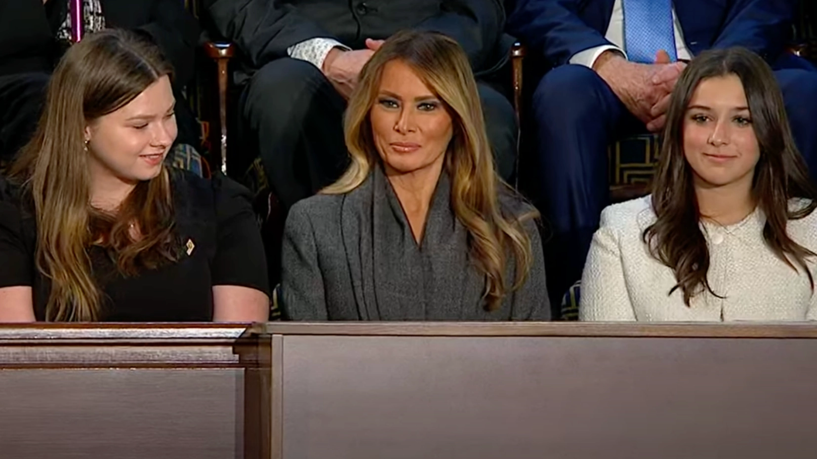 Melania Trump fans have new theory after spotting her unusual behaviour during Donald Trump’s latest appearance
