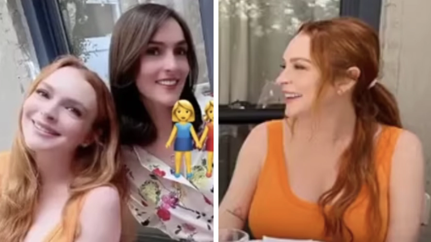 Pregnant Lindsay Lohan celebrates her baby shower weekend