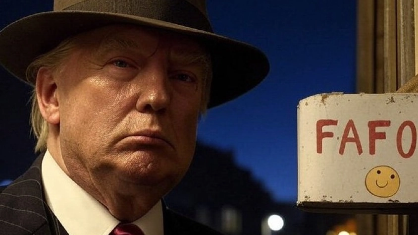 ‘FAFO’ explained as Donald Trump shares new picture with controversial sign