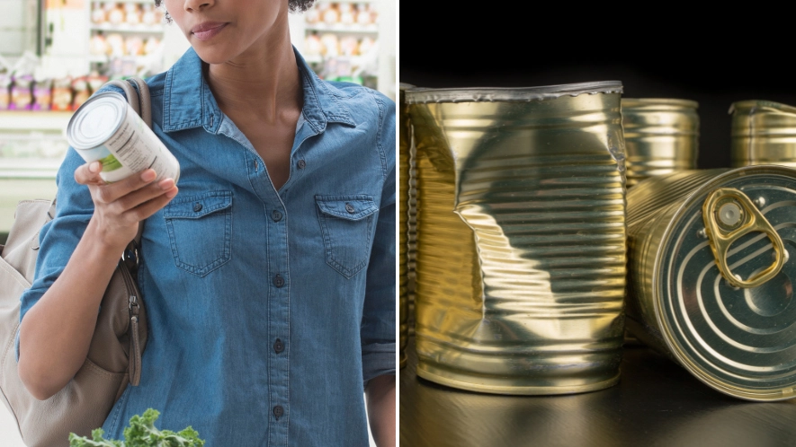 Horrifying reason you should never eat food from a dented can