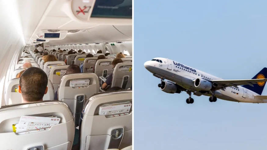 Man praised for refusing to give up seat on plane for newlywed couple