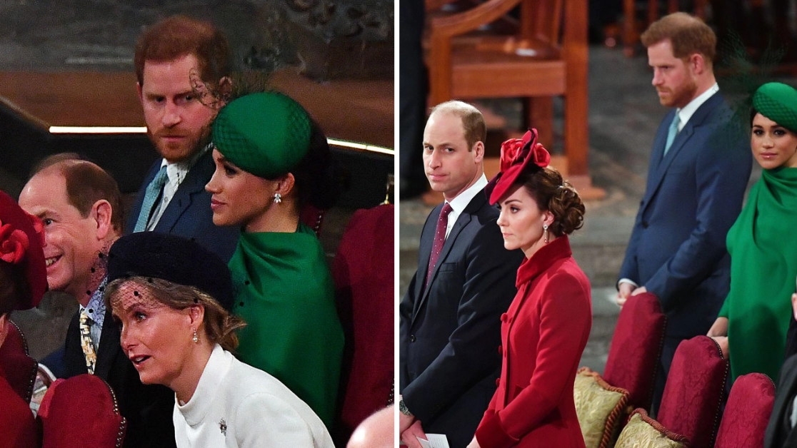 Lip reader reveals frosty comment Prince Harry made about Prince William to Meghan Markle during final public appearance as royals