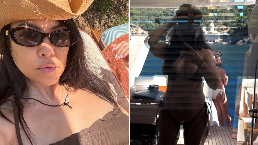 Kourtney Kardashian claps back at fans who say she looks 'pregnant’ again with brutal point