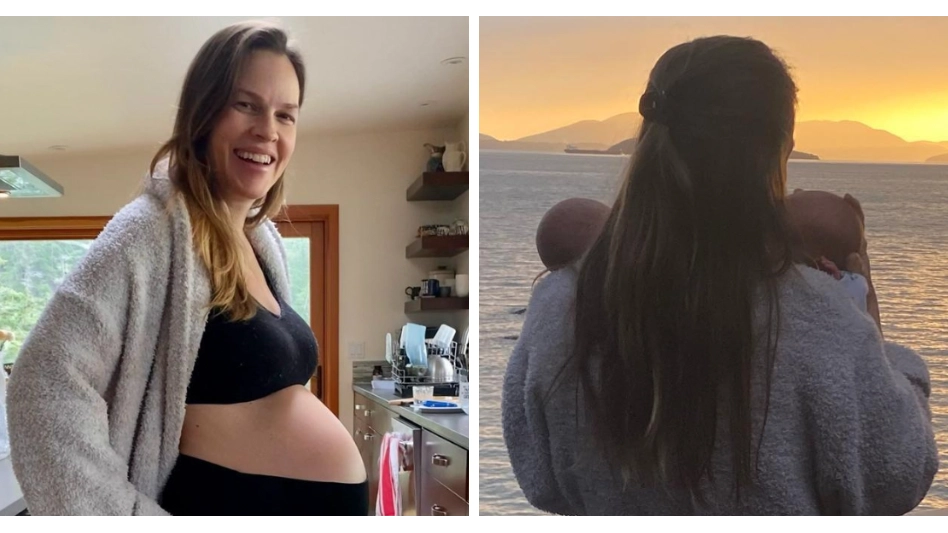Hilary Swank defended waiting until age 48 to have children