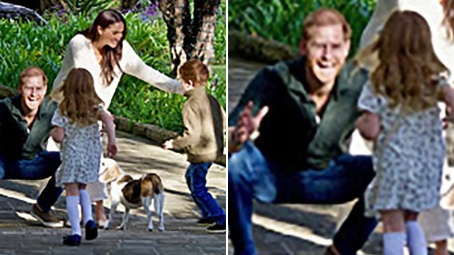 Prince Harry and Meghan Markle’s Christmas card has royal fans pointing out 'lovely' detail