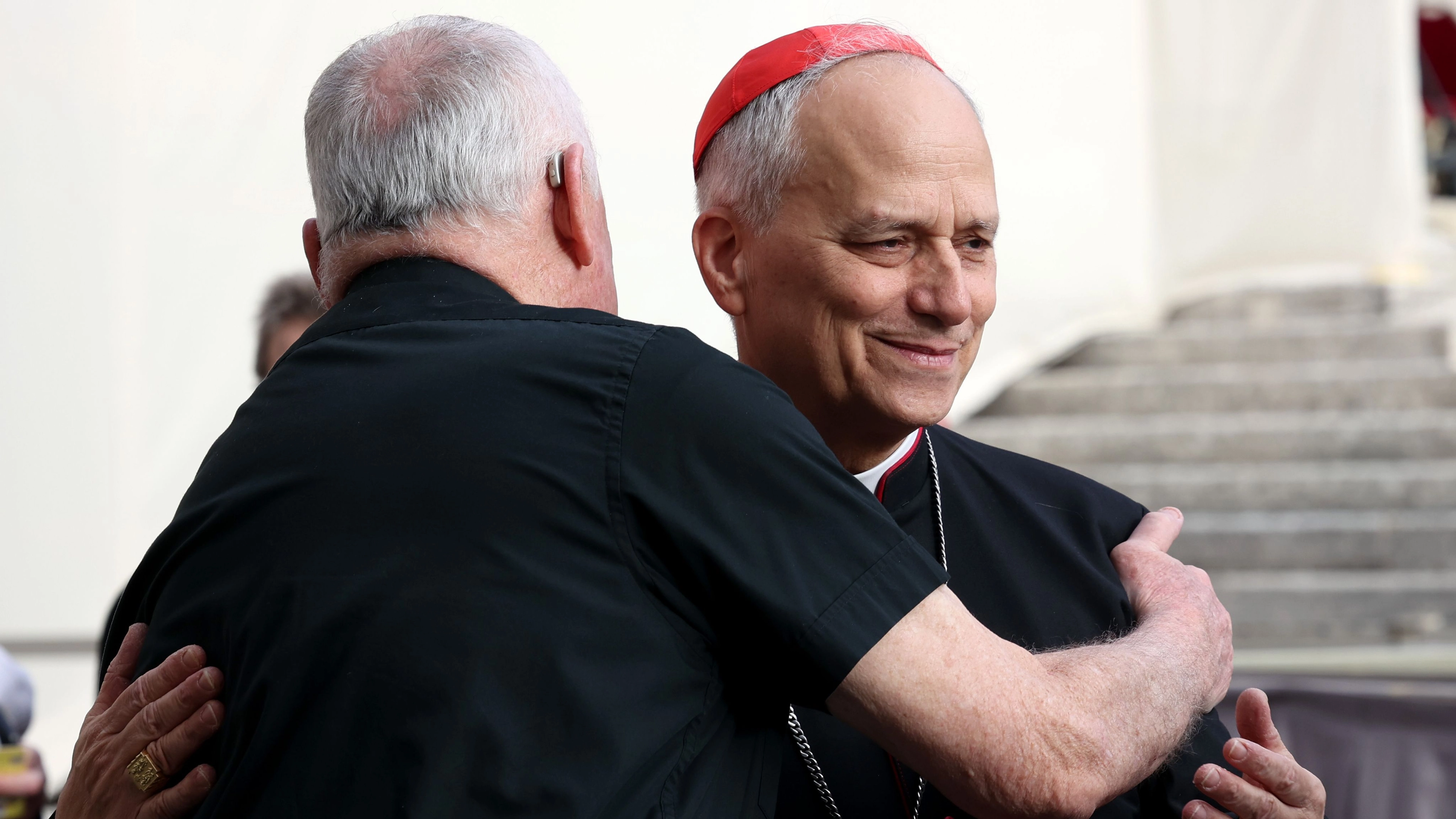 Robert Francis Prevost announced as new pope as he makes first public appearance since being elected