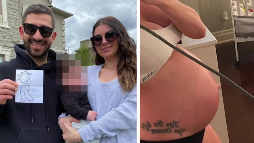 Mum who just had new baby discovers she's pregnant again
