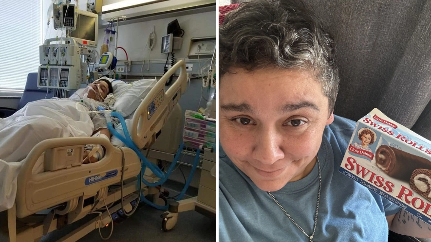 Mum nearly dies after eating entire pack of Swiss rolls in her sleep
