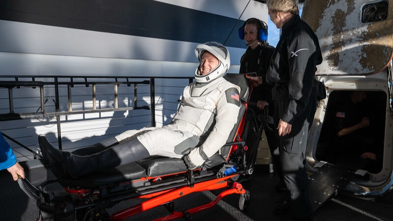 ‘Stranded’ NASA astronaut’s daughter gives update on Butch Wilmore as she breaks silence on his return to Earth after 9 months 
