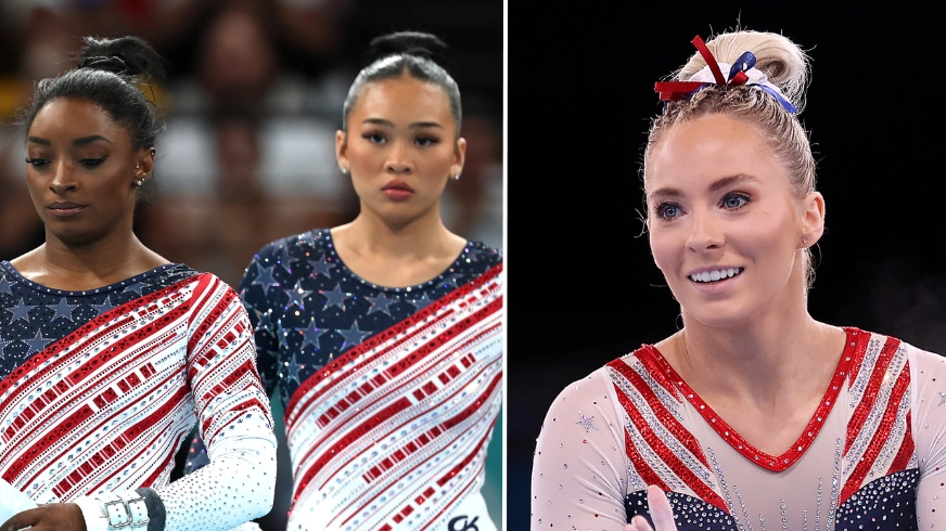 Simone Biles' teammate takes shady swipe at MyKayla Skinner following ongoing feud