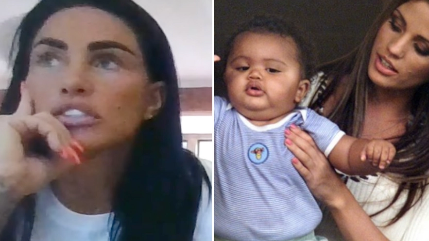 Katie Price opens up on traumatic birth to Harvey as she reveals her mum ‘held her down like a hostage’