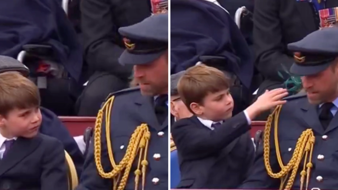 Prince Louis’ behaviour during rare public appearance has everyone saying the same thing