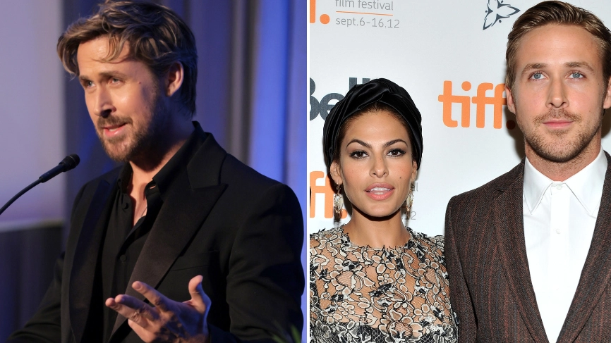 Ryan Gosling gives sweet tribute to wife Eva Mendes in acceptance speech during award show
