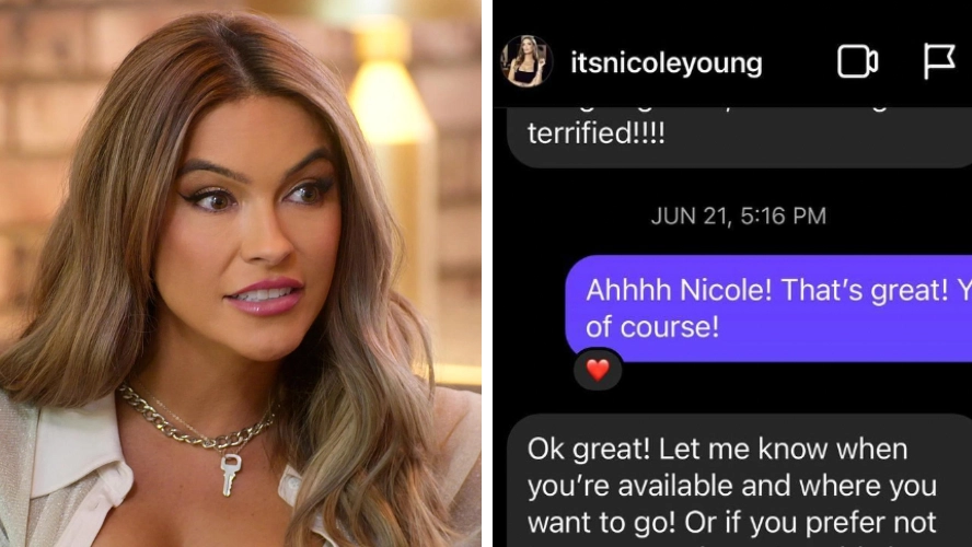 Selling Sunset's Chrishell Stause exposes Nicole Young's text messages amid feud