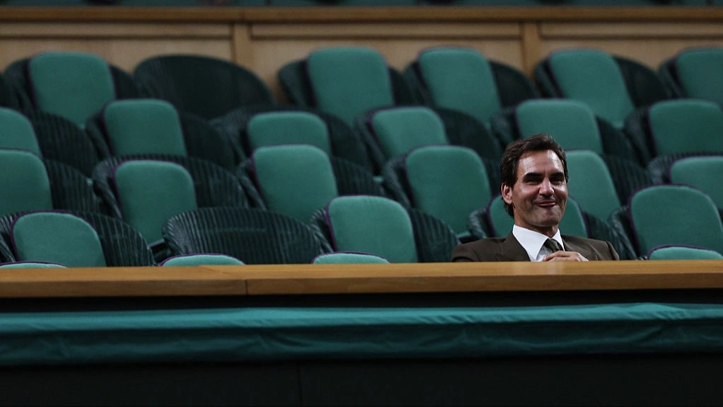 Why tennis legend Rodger Federer was sitting completely alone in Wimbledon's Royal Box