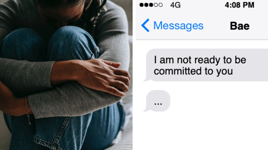 Woman left heartbroken after boyfriend dumped her despite being six months pregnant