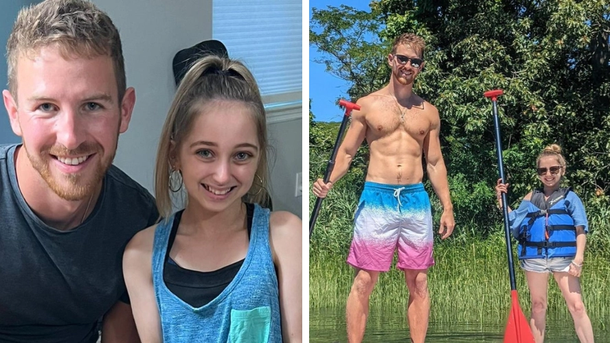 Man dating woman 'trapped in eight-year-old's body' hits back at trolls