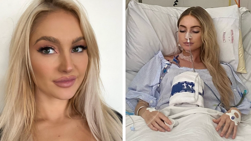Woman's ‘weird feeling’ leads to cancer diagnosis aged 27