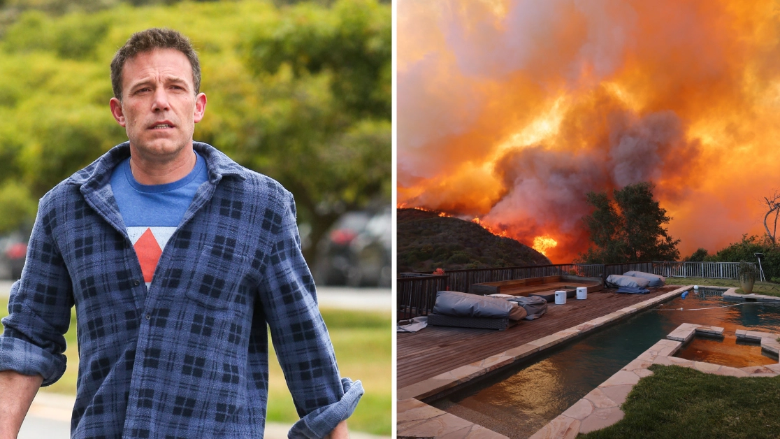 All the A-list celebs whose homes could be destroyed in LA wildfires as 30,000 are forced to flee area