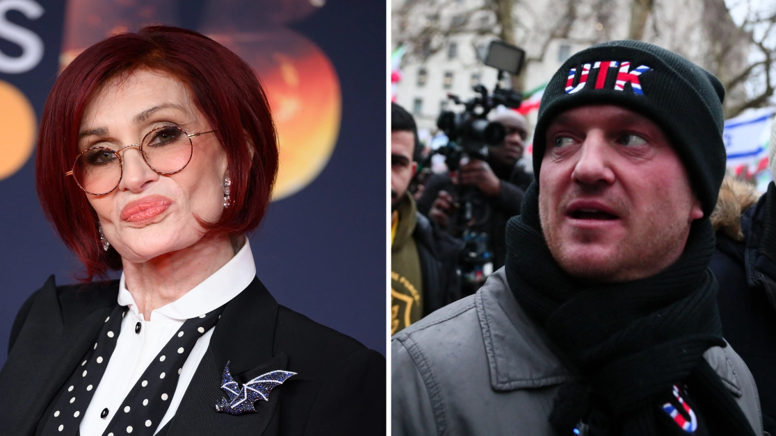 Sharon Osbourne confirms she will attend Tommy Robinson march