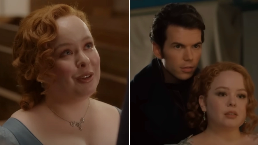 Bridgerton viewers spot huge clue Penelope is pregnant in part two