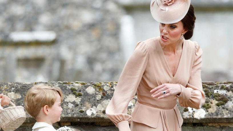 'Real reason' why Prince George was spotted in tears at Pippa Middleton’s wedding following 'incident'