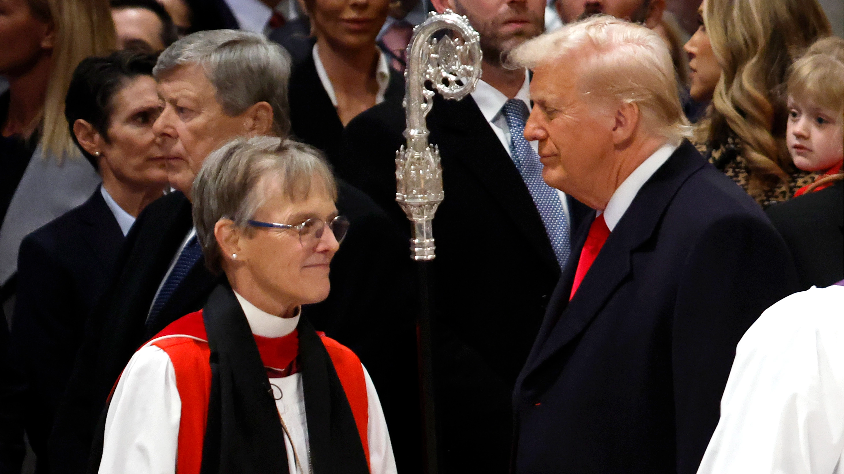 Bishop who made LGBTQ+ plea to Donald Trump explains why she 'won't apologise' to president despite demand