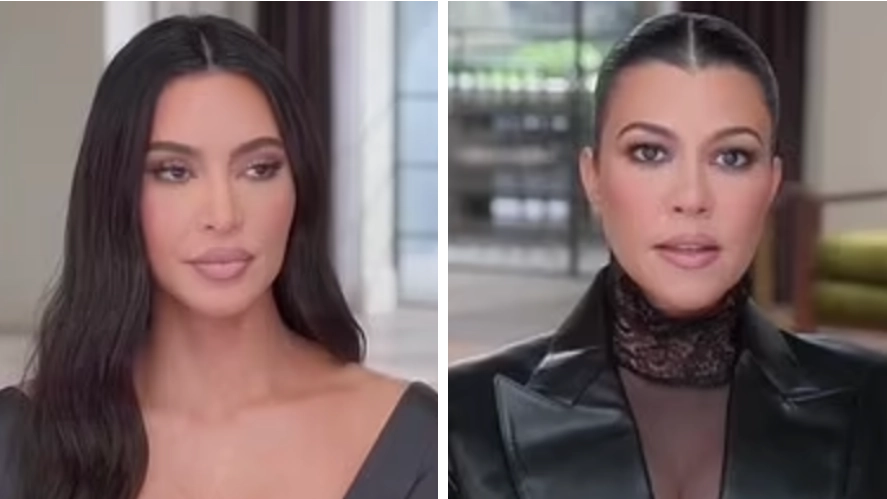 Kourtney Kardashian slams 'witch' Kim and says 'I hate you' as feud worsens