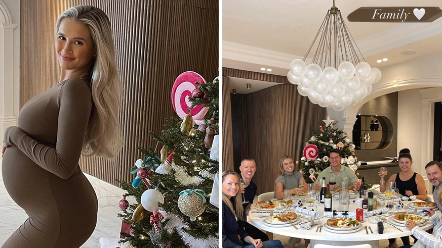 Pregnant Molly-Mae Hague shuts down rumours about split with Tommy Fury over Christmas