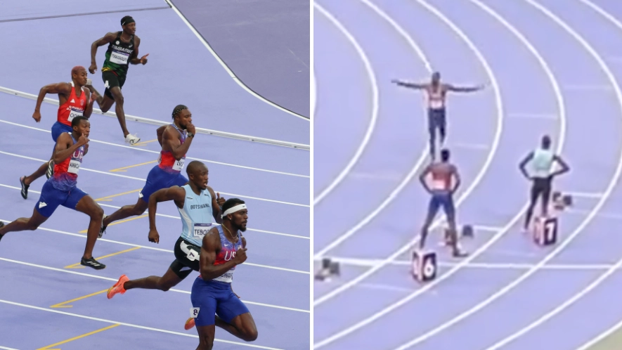 Olympics viewers slam athlete for ‘celebrating too early’ before finishing third