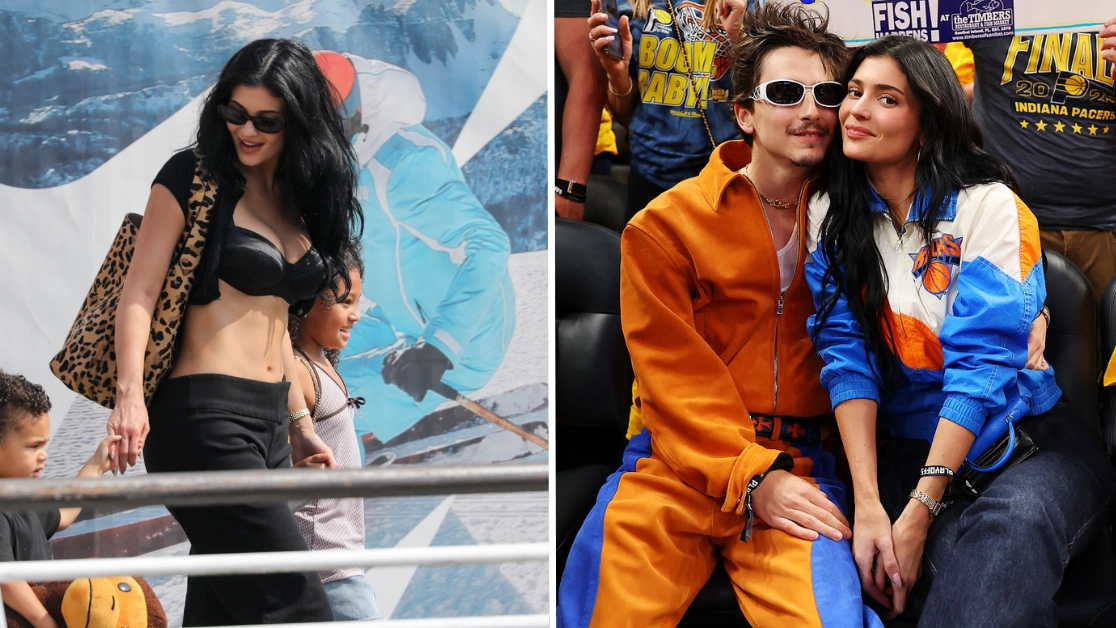 Kylie Jenner sparks debate over small detail at Bezos' wedding as fans spot clue about Timothée Chalamet