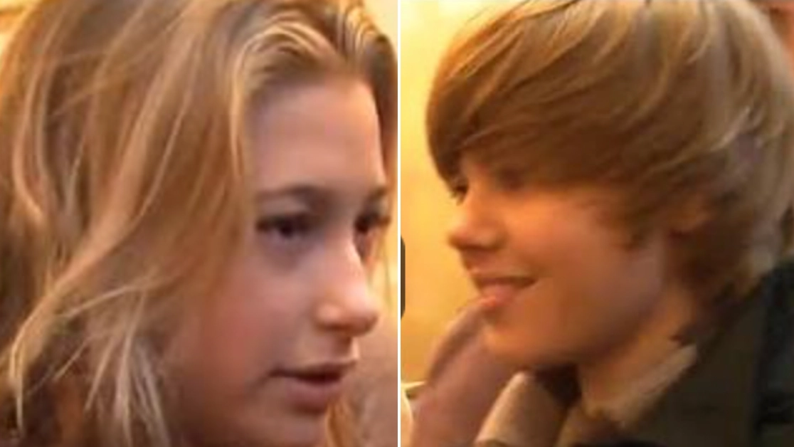 Justin Bieber fans spot 'look' he gave Hailey Bieber as video shows them meeting for first time in 2009