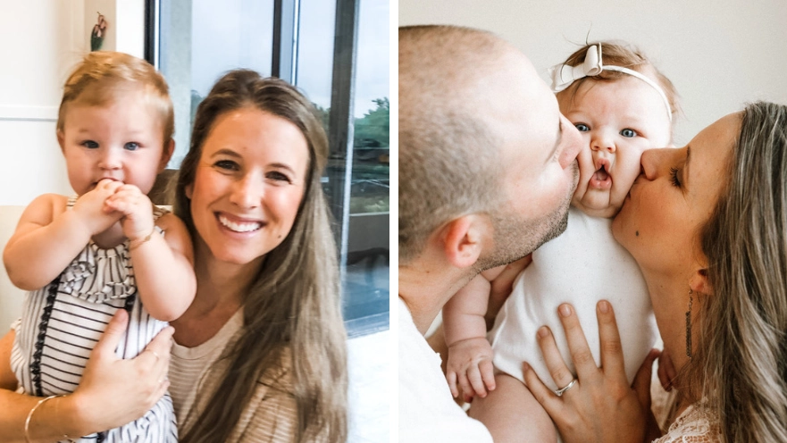 Woman says she'd do IVF 'all over again' after holding baby daughter for first time