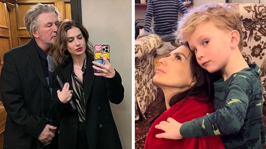 Alec Baldwin defends 'disgusting' and 'sexually suggestive' caption on photo of wife and son
