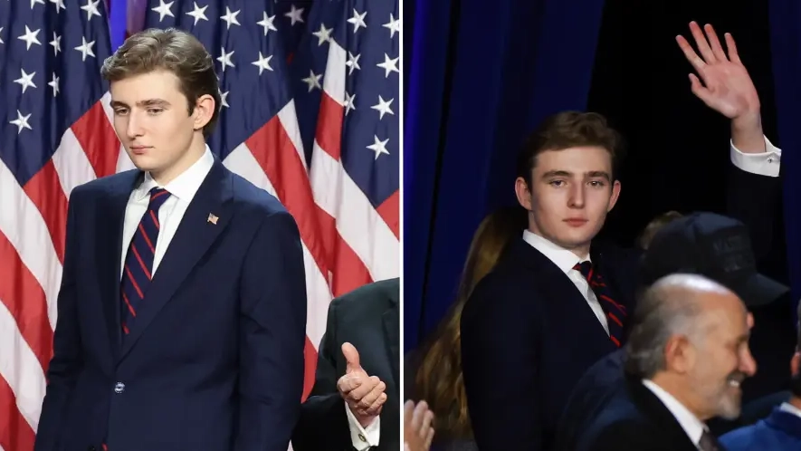 Donald Trump's son Barron leaves internet in shock over huge height difference with dad