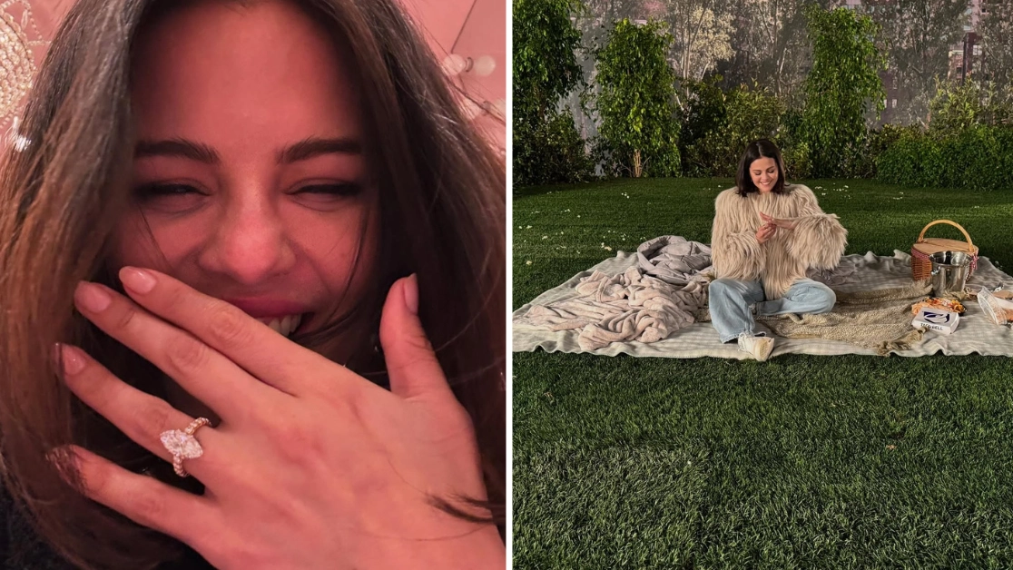 Selena Gomez fans don’t know what to think after spotting unusual details in Benny Blanco engagement photo