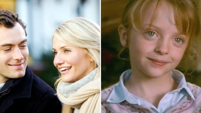 The Holiday actress who played Jude Law’s daughter makes shock admission about life after movie