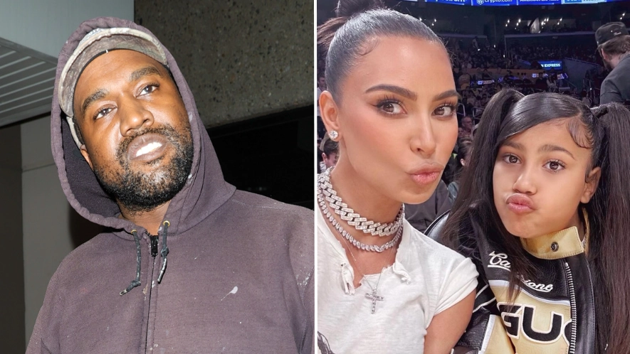 Kanye West issues eerie six-word statement after threatening Kim Kardashian over North West on Diddy song 