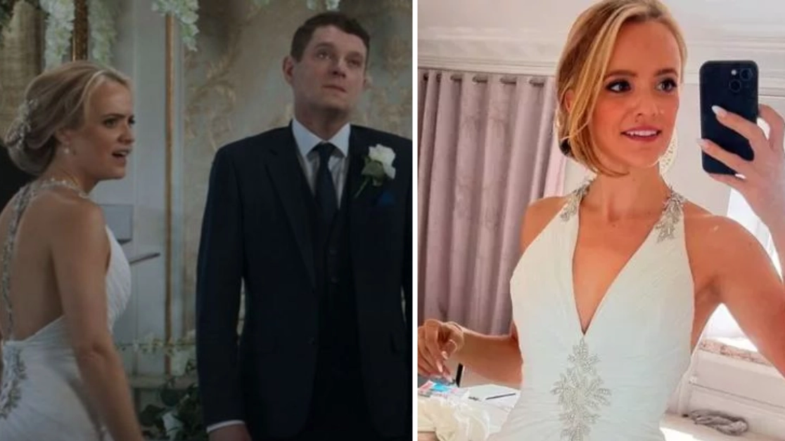 Gavin and Stacey fan shocked after realising her wedding dress was used in Christmas finale